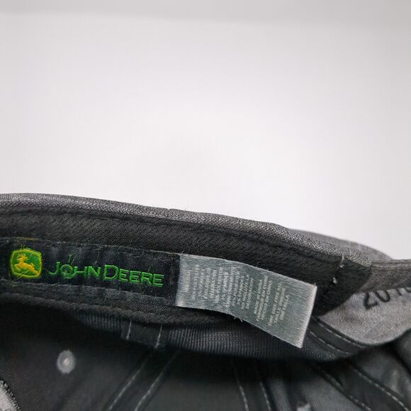 John Deere Reman 2018 Slideback Hat Gray One Size Adjustable 6 Panel - Picture 8 of 8